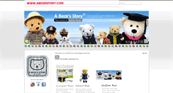 Desktop Screenshot of abearstory.com